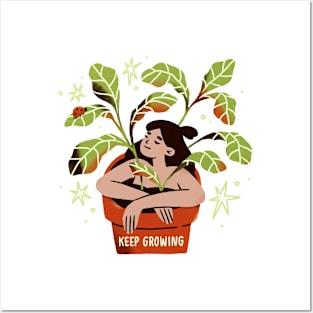 Keep Growing! Posters and Art